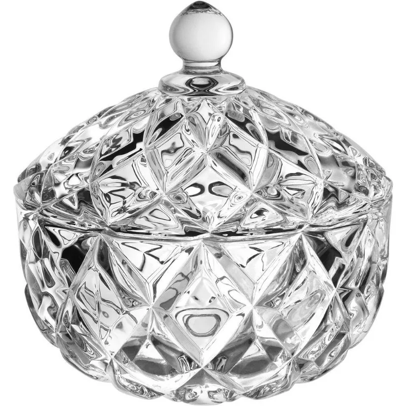 Potiche Bomboniere Enfeite Eco Crystal 17x17cm Transparente