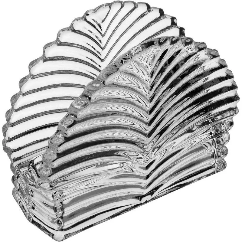 Porta Guardanapo Home&amp;co Eco Crystal 10x11x4cm Transparente