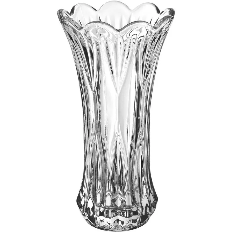Vaso Decorativo Enfeite Casa Floreiro Home&co Vidro 19x10x10cm Transparente