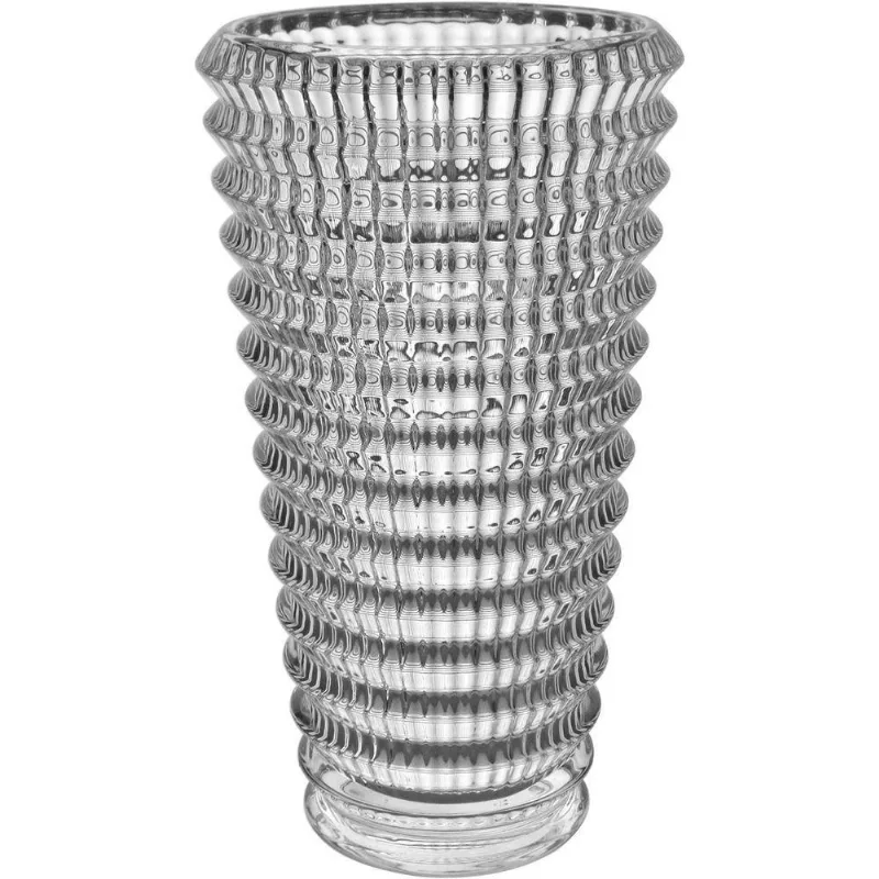Vaso Decorativo Enfeite Redondo Home&amp;co Eco Crystal 28x15cm