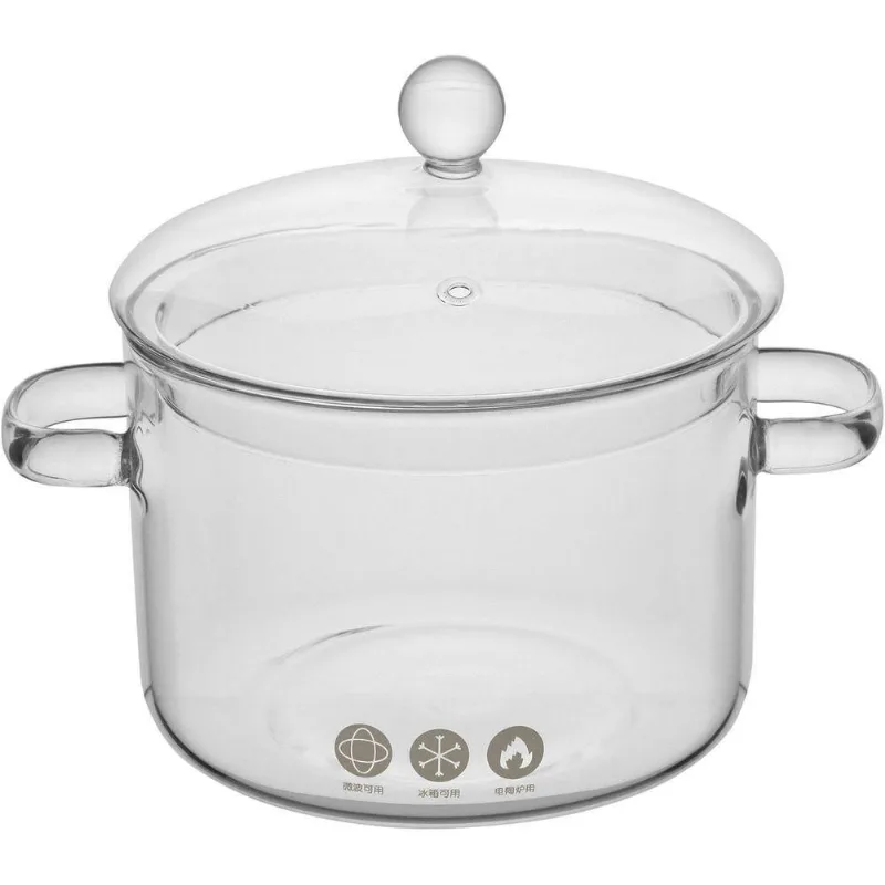 Panela Com Tampa Home&co Cozinha 1,9l 17x14cm Transparente