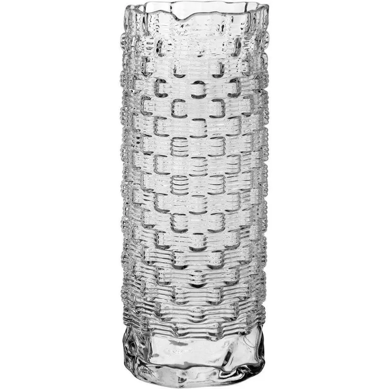 Vaso Decorativo Redondo Home&amp;co Vidro 30x12x12 Transparente