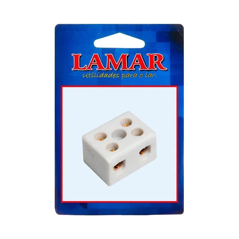 Conector de Porcelana Lamar 16mm