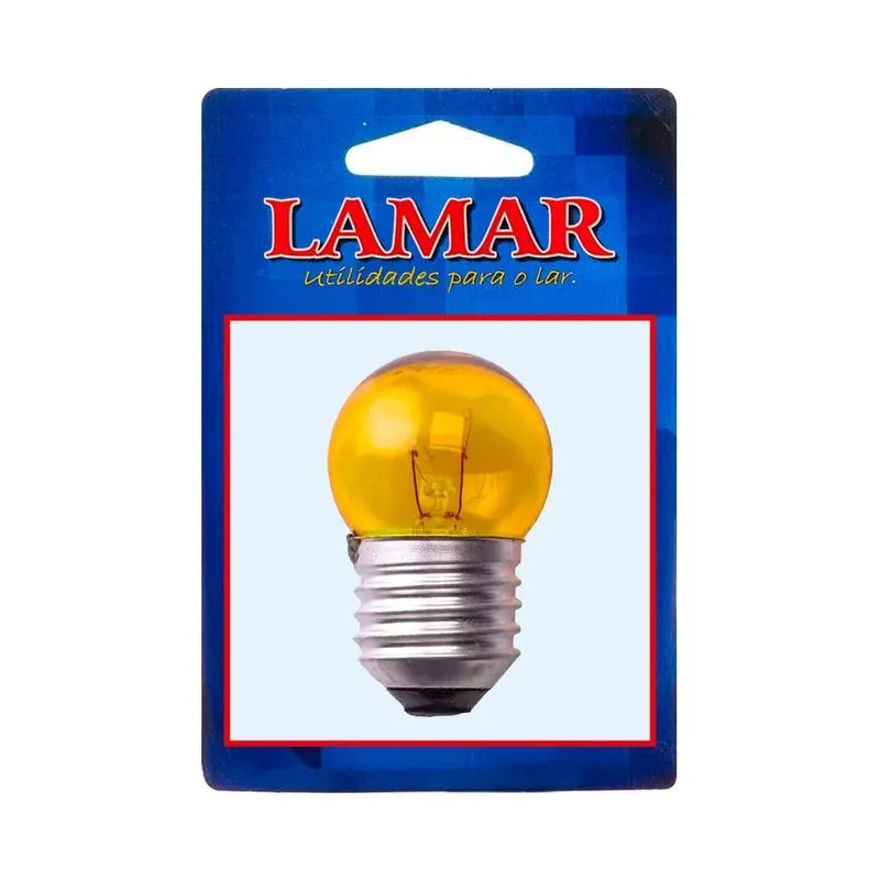 Lâmpada Bolinha Lamar 7w 110v Cores Sortidas