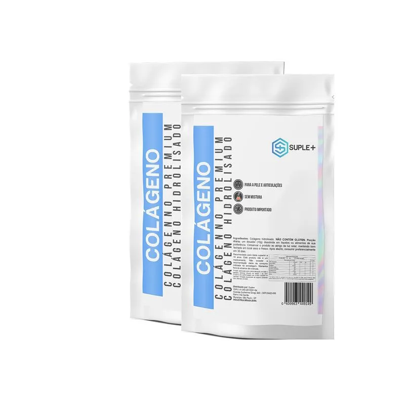 Kit 2 X Colágeno Hidrolisado Tipo 1 - 2kg