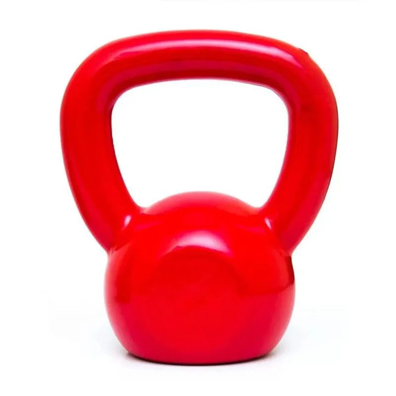 Kettlebel Emborrachado - 10kg - Vermelho - Taurene