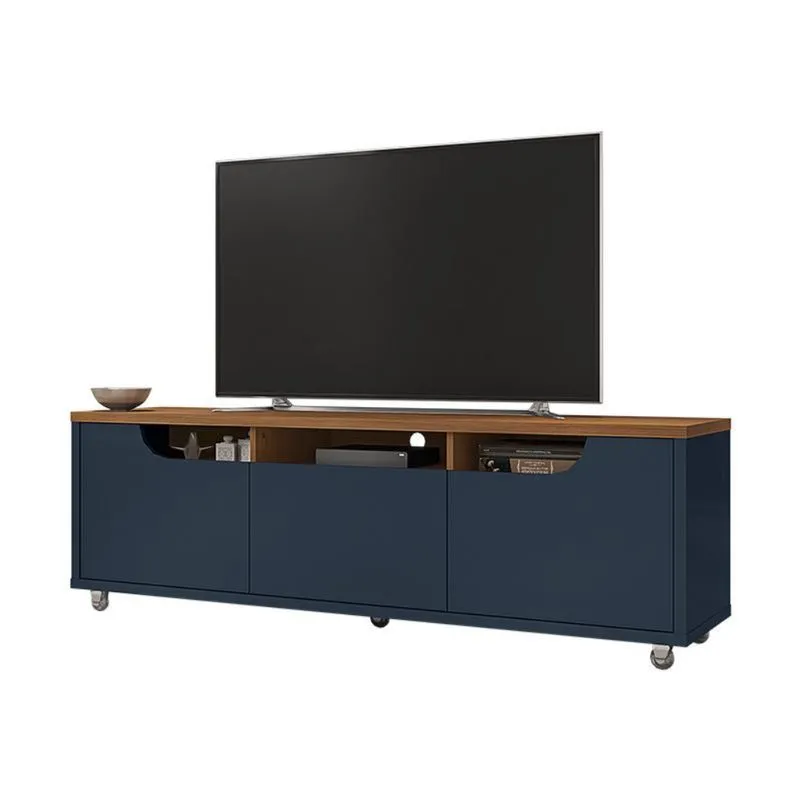 Rack Jersey 160 para TV 60 Pol Sala 1 Gaveta e 2 Portas