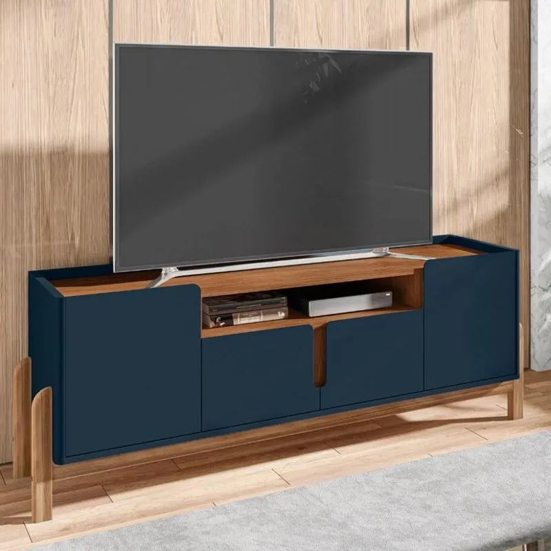 Rack para Tv até 60 Polegadas 4 Portas 190cm Lizz Casa D