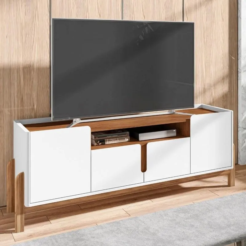 Rack para Tv até 60 Polegadas 4 Portas 190cm Lizz Casa D