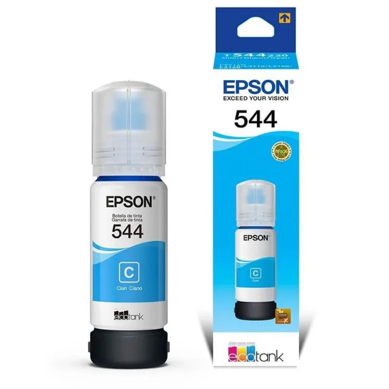 Refil Tinta Epson Ciano T544220-al