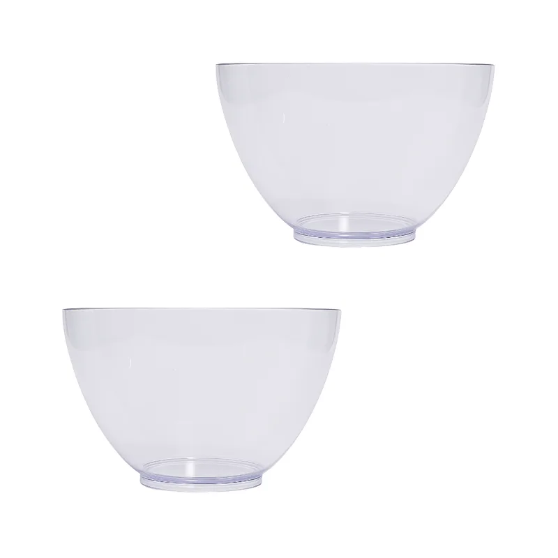 2 Cuba Média Flexível Cristal Transparente 350 Ml Lysanda