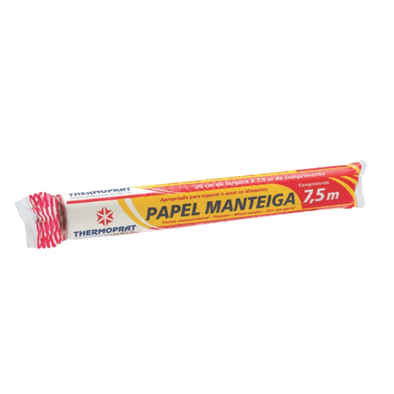 Papel Manteiga 0,30x7,5m Thermoprat Thermoprat