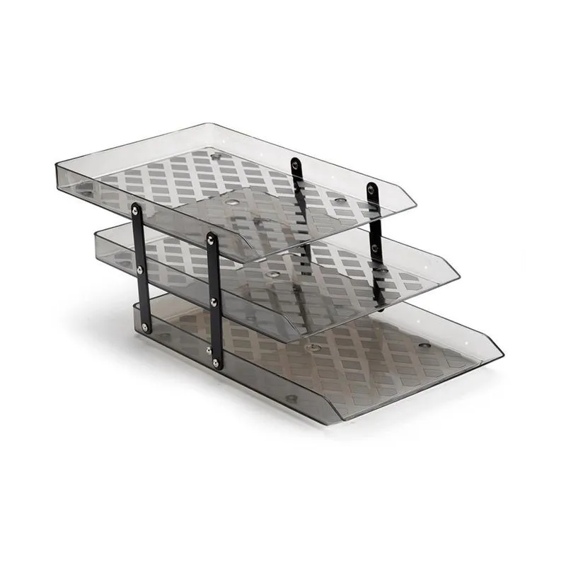 Caixa Correspondencia Tripla Movel Fume Waleu