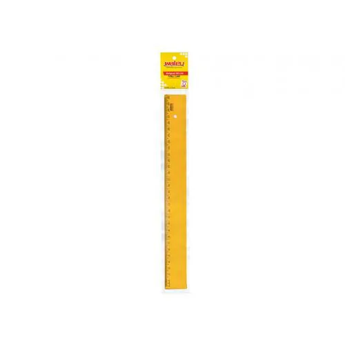 Regua 30 Cm Waleu New Line Laranja C/10