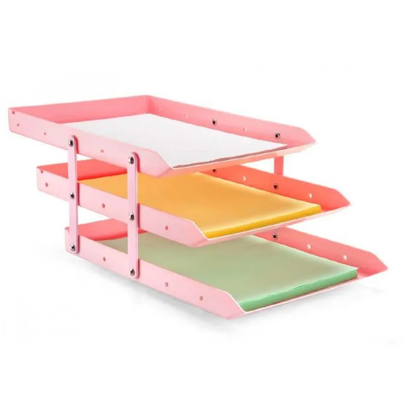 Caixa Correspondencia 3 Andar Movel Rosa Pastel Waleu
