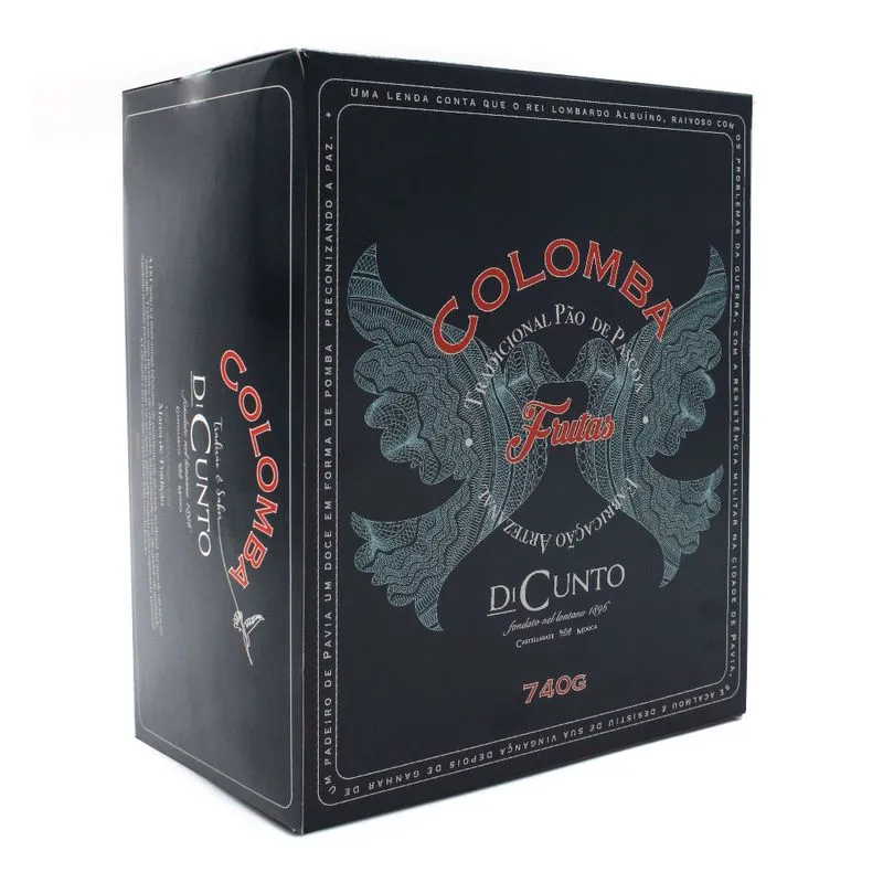 Colomba Tradicional de Frutas Di Cunto 740g