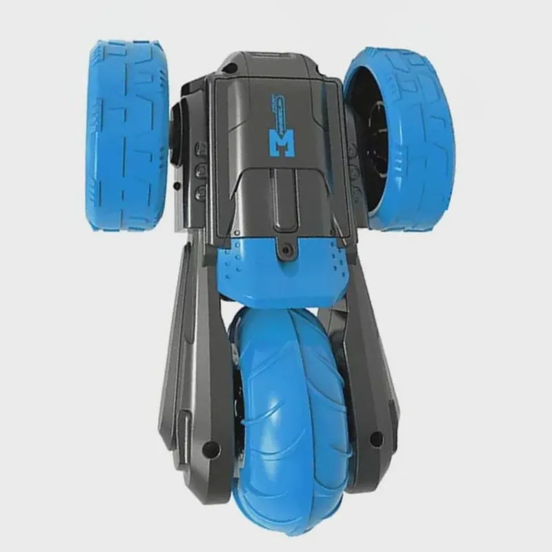 Carrinho Controle Remoto Radical Manobra 360 Flip Som Luzes Super Carro Divertido Crianças Aventura