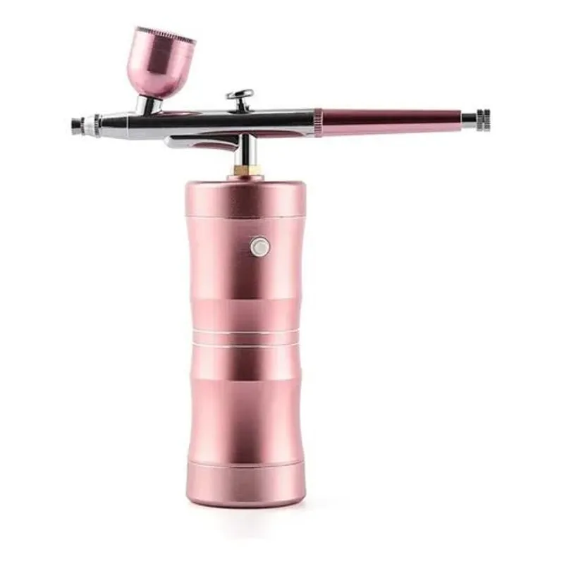 Beauty Airbrush System Aerógrafo Recarregável Com Compressor
