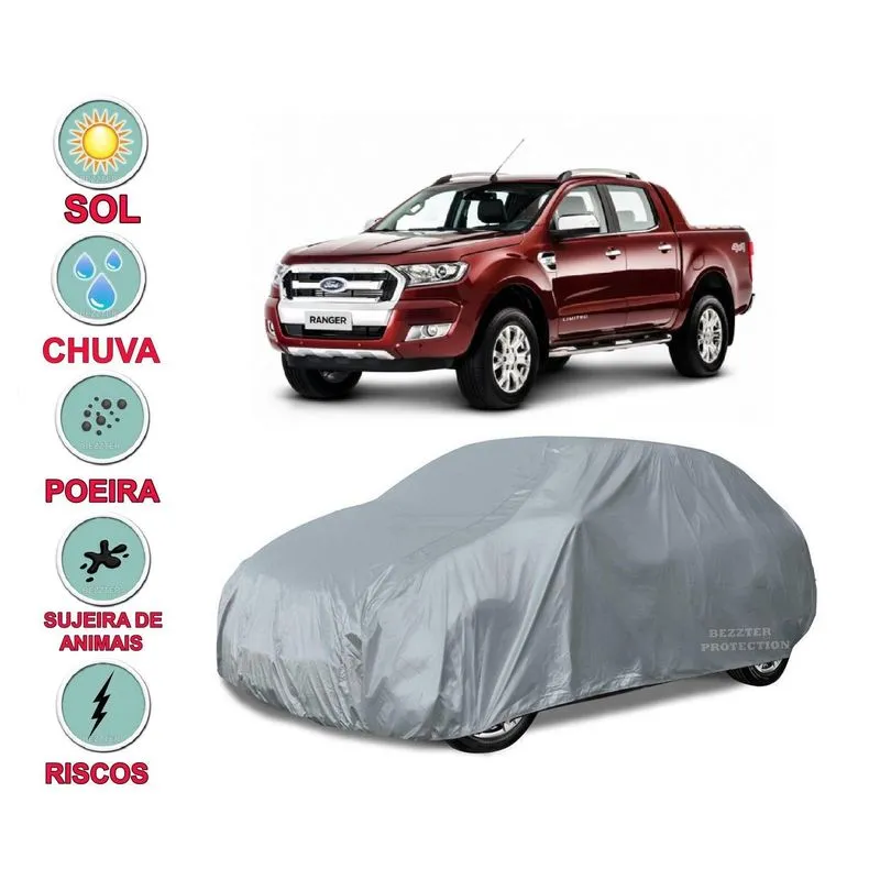 Capa Cobrir Carro Ford Ranger Impermeável Proteção Bezzter