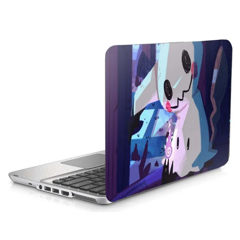 Skin Adesivo Protetor para Notebook 15,6' Pokémon Mimikyu Pikachu b1