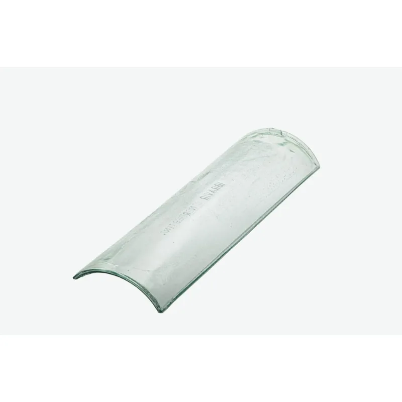 Telha de Vidro Colonial Nordestina T - 50x13x16 - Ibravir - kit 10 peças