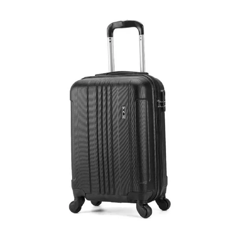 Mala De Bordo Anac 4 Rodinhas Giram 360º Viagem (Preto)