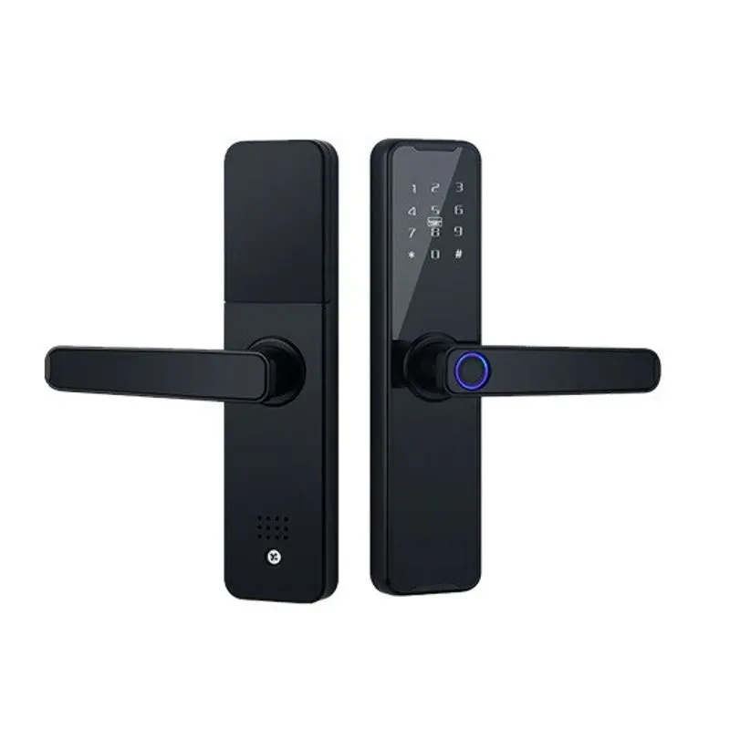 Cerradura Digital Biométrica Con K7 Black Pro+ Rainbowred