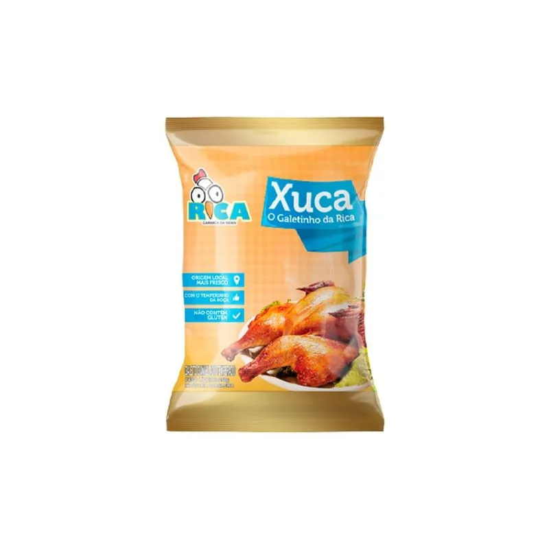 Frango Inteiro Galetinho Xuca Congelado Rica 250 g