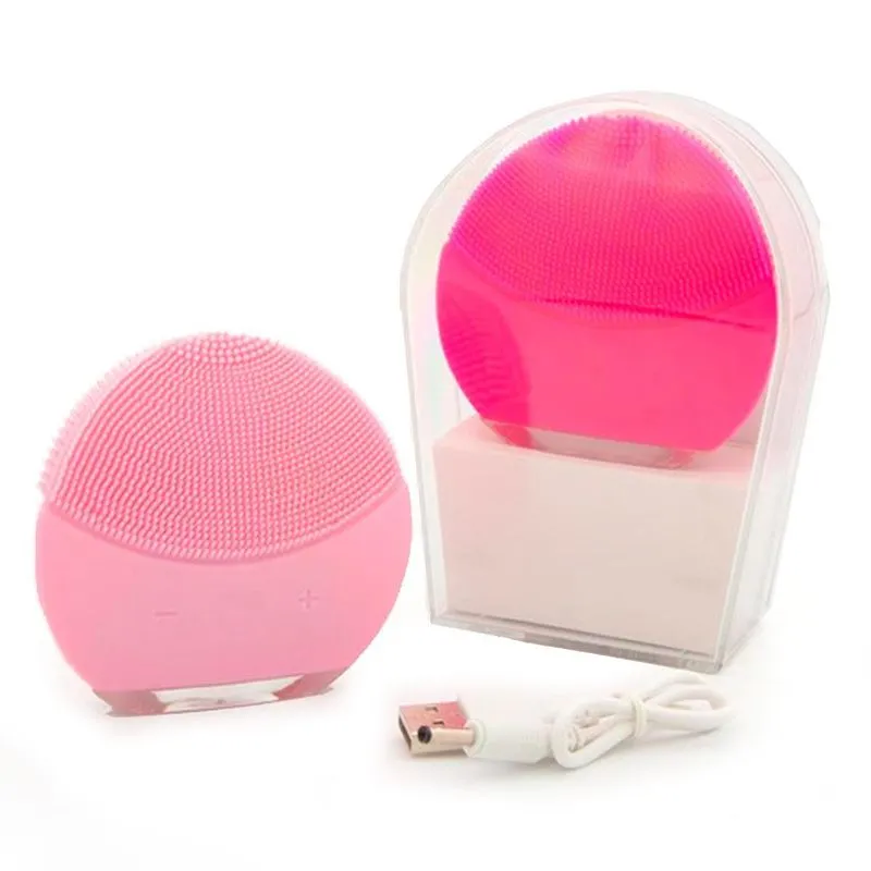 Esponja Elétrica De Massagem Limpeza Rosto Facial