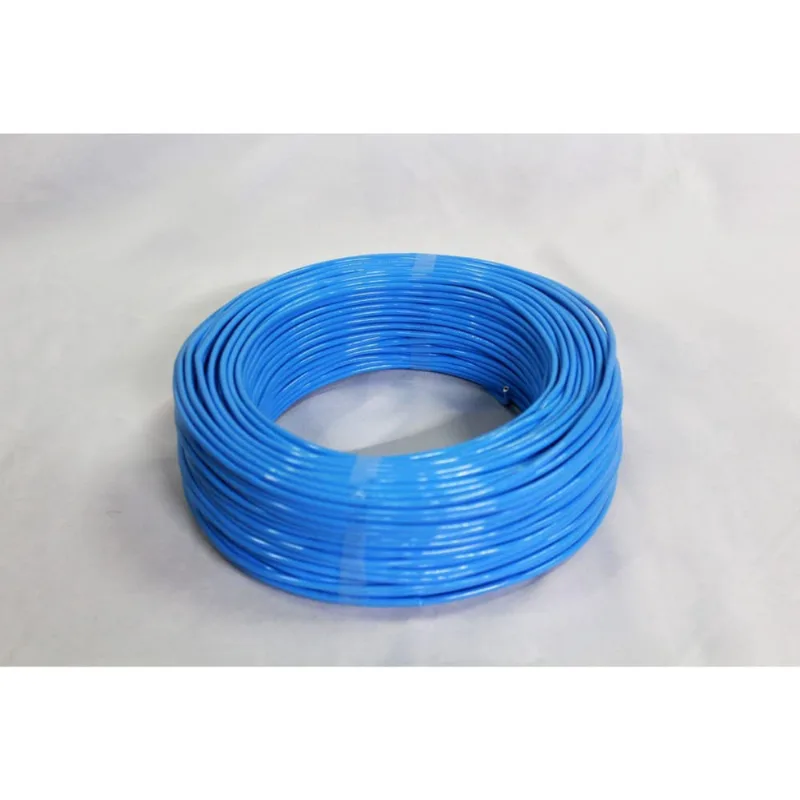 Fio Cabo Flexível 4 Mm 40 Metros Azul