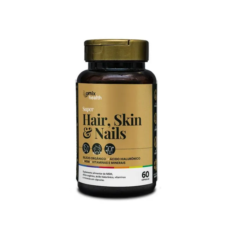 Super Hair, Skin &amp; Nails - 60 Cápsulas