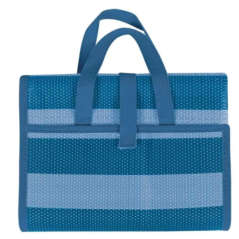 Esteira De Praia Casal 1,5 X 2,0m Mor - Azul
