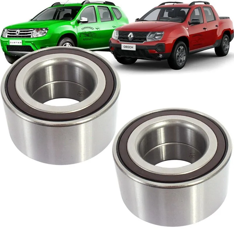 Par Rolamento Roda Traseira Dianteira Renault Oroch Duster