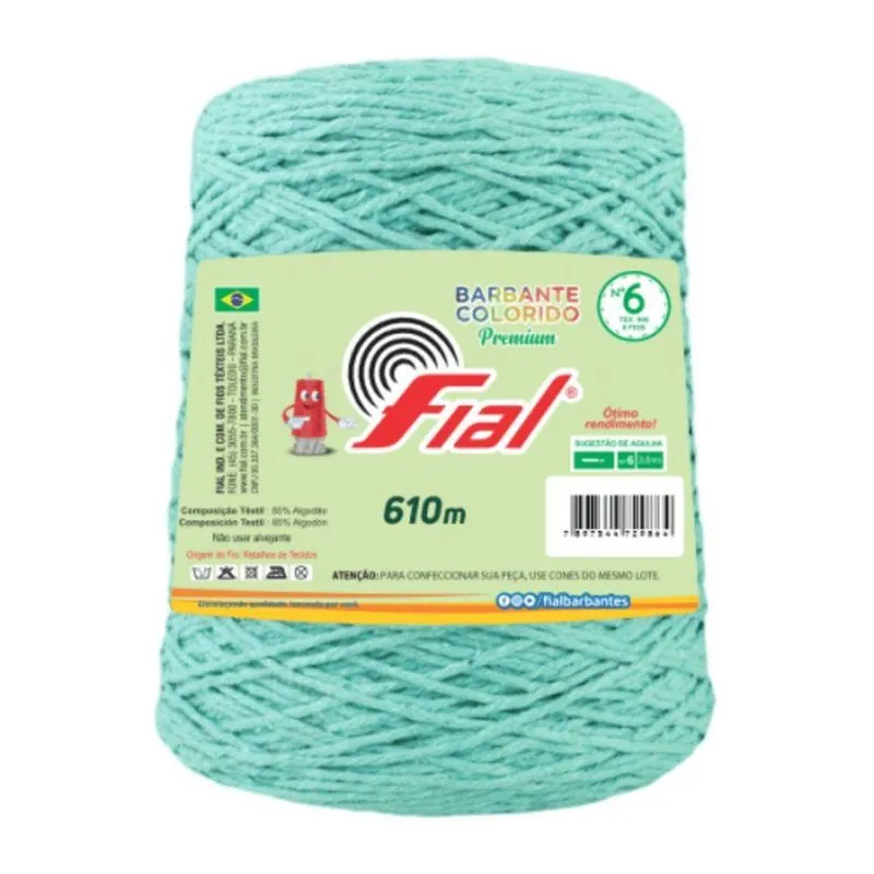 Barbante Fial N6 Premium 610 Metros