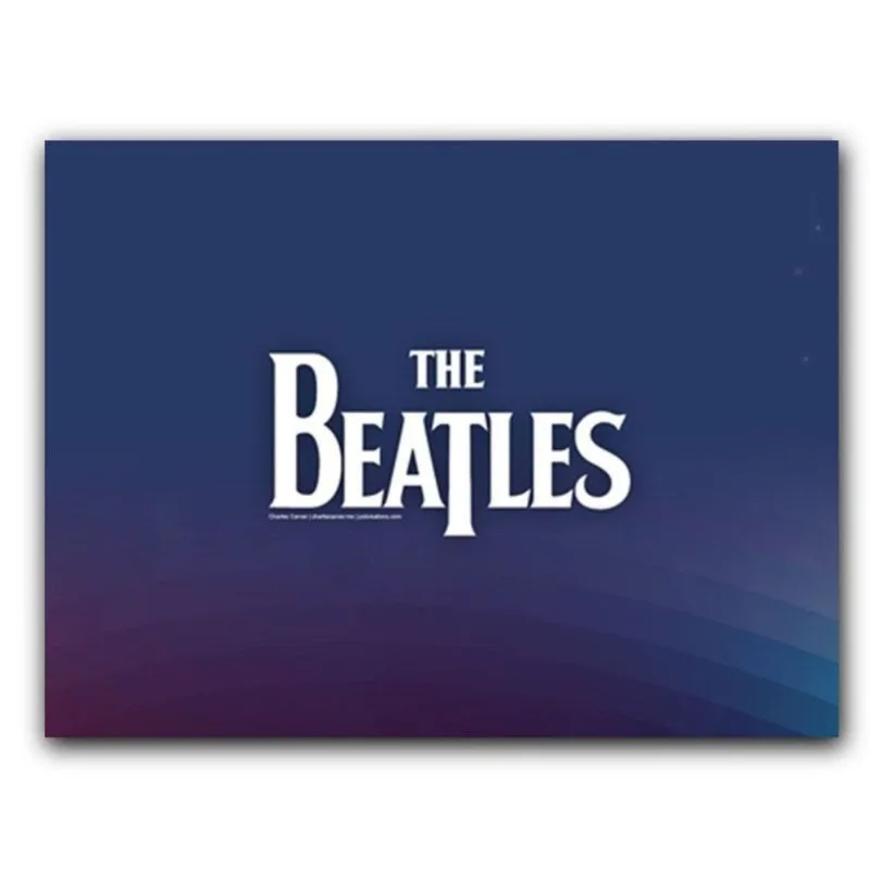 Placa MDF 20 cm x 30 cm - The Beatles (BD11)