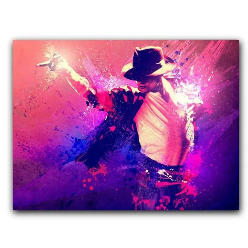 Placa MDF 20 cm x 30 cm - Michael Jackson (BD13)
