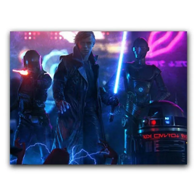 Placa MDF 20 cm x 30 cm - Star Wars (BD16)