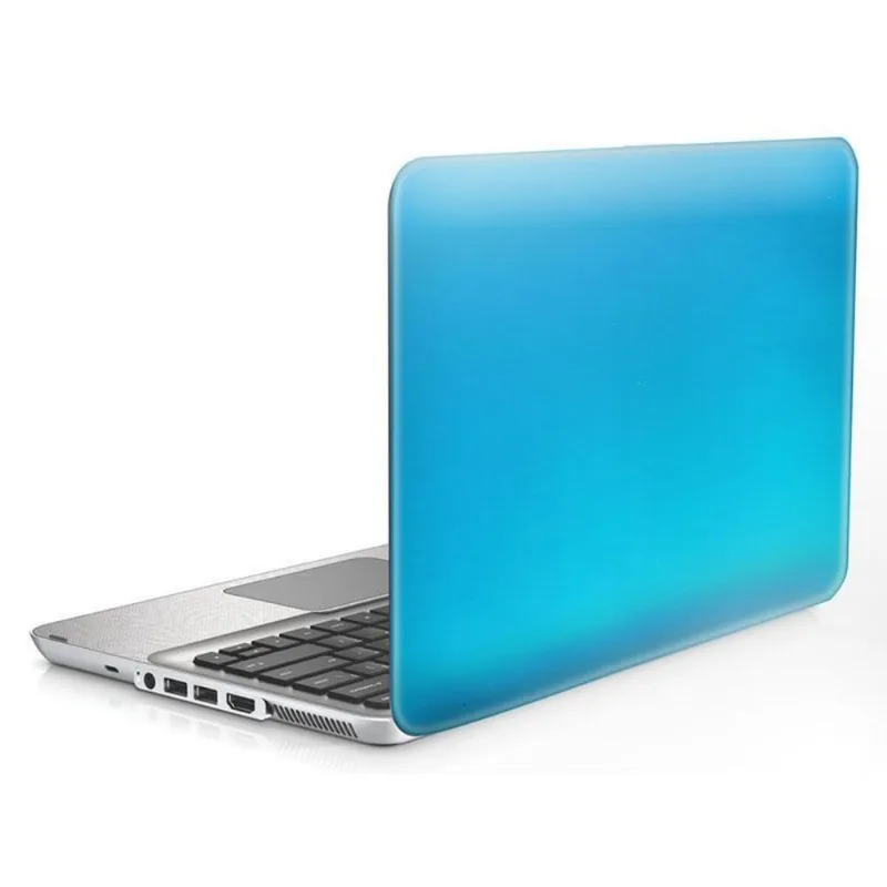 Skin Adesivo Protetor Universal para Notebook 13,1' Wide CONFIRA TABELA (Azul Claro)