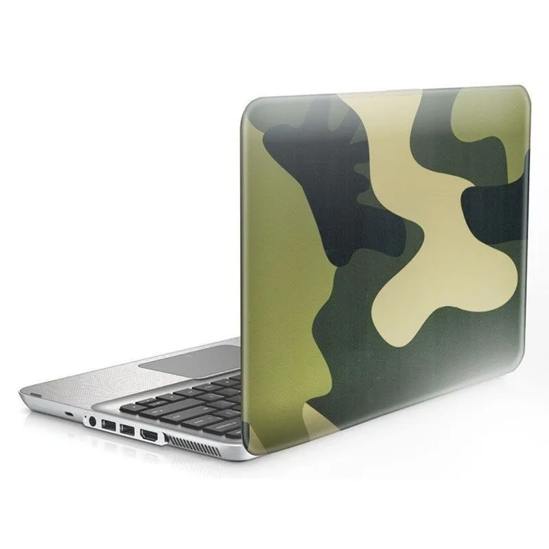 Skin Adesivo Protetor Universal para Notebook 13,1' Wide CONFIRA TABELA (Camuflado)