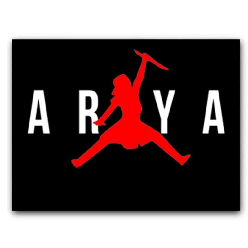 Placa MDF 20 cm x 30 cm - Game of Thrones Arya (BD53)
