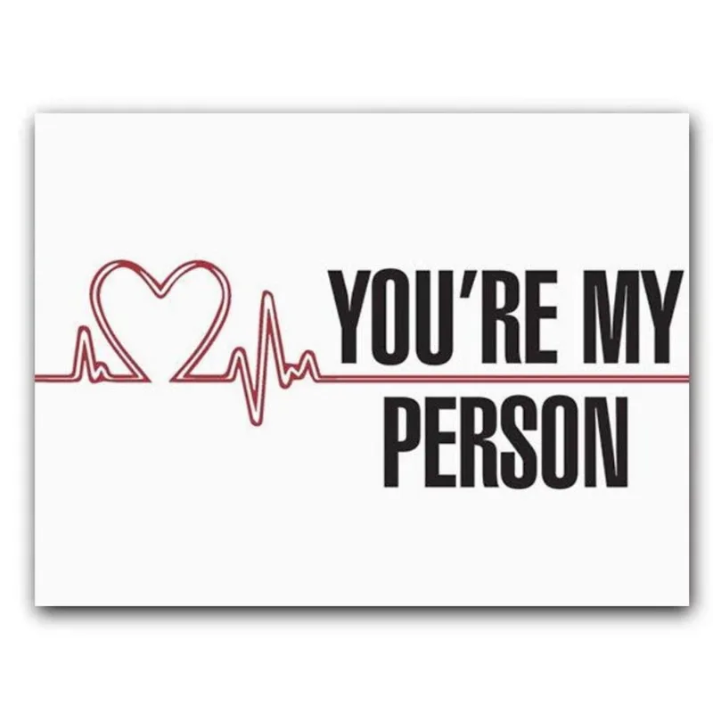 Placa MDF 20 cm x 30 cm - Grey's Anatomy Minha Pessoa(BD54