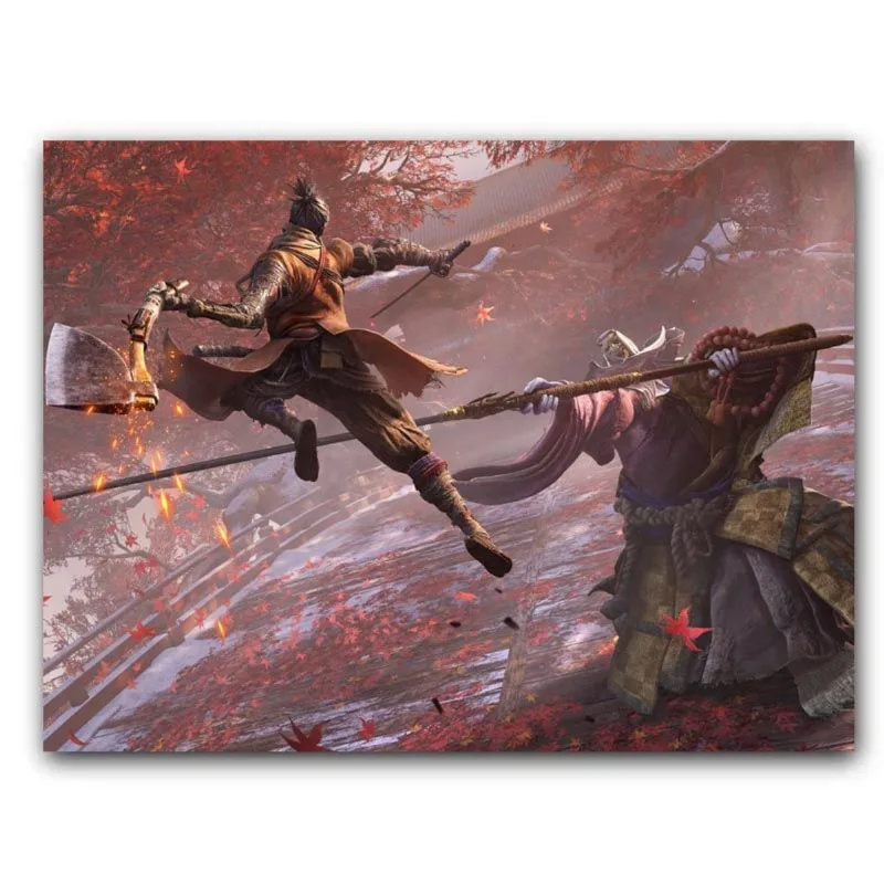 Placa MDF 20 cm x 30 cm - Sekiro? Shadows Die Twice (BD56)