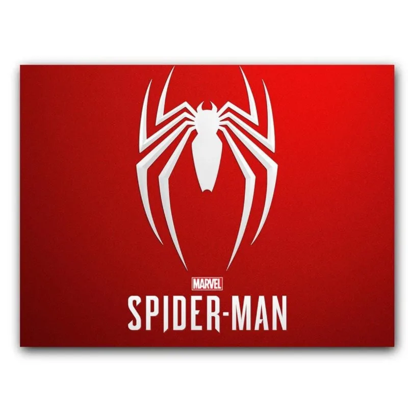 Placa MDF 20 cm x 30 cm - Homem Aranha Spider Man Sony
