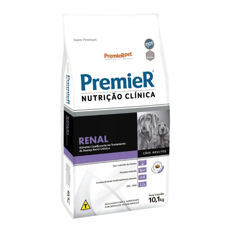 Premier Nutrição Clínica Renal Cães 10,1 kg