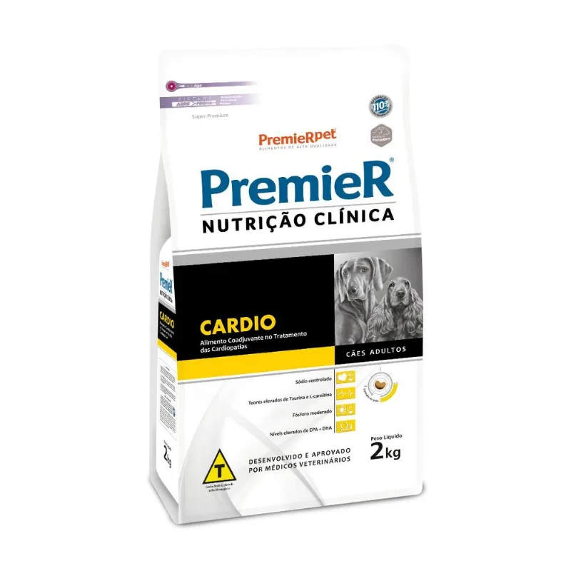 Premier Nutrição Clínica Cardio Cães 2 kg