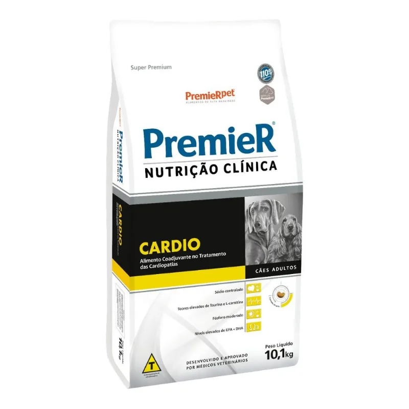 Premier Nutrição Clínica Cardio Cães 10,1 kg