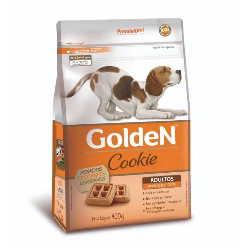 Golden Cookie Cães Adultos Pequeno Porte - 400 g