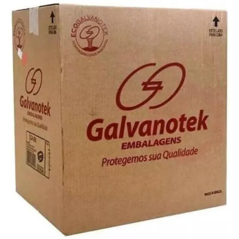100 Embalagem 6 Doces Cupcake N0 N1 Galvanotek G-16 (1cx)