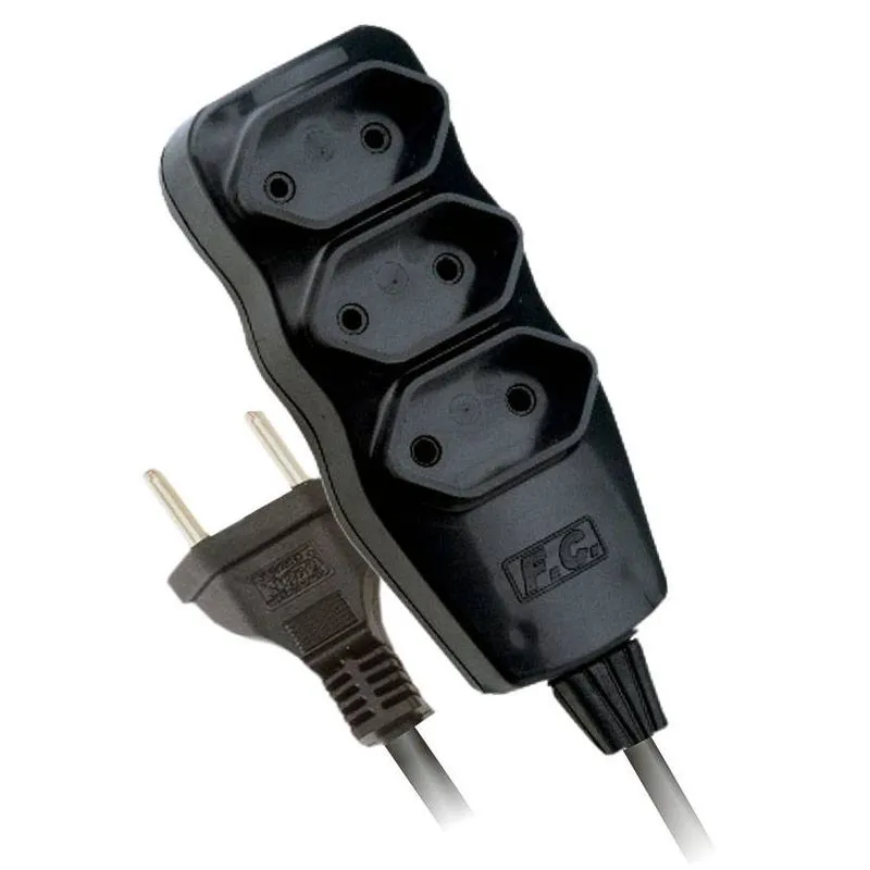 Extensão New Pp 2x 0 75 3mts Pt - Fc