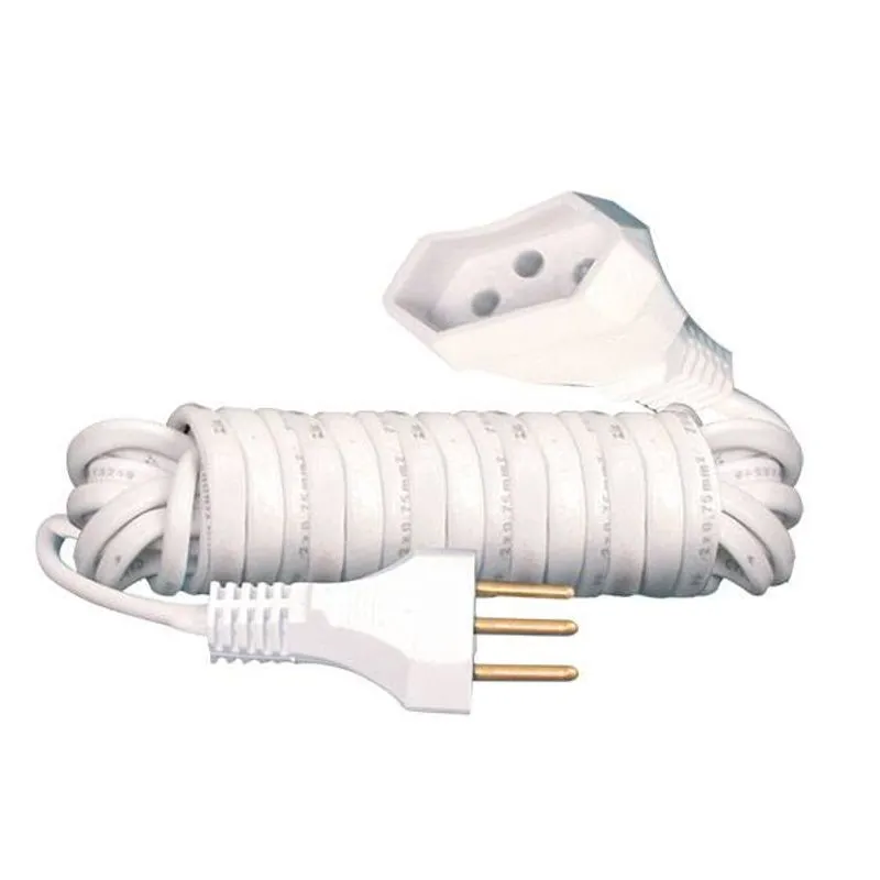 Cordão Prolongador Pp M F 3x0 75 10a 3m - Fc